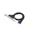 Conceptronic EMRICK11B 19-Pin Dual USB-Extension - nr 5