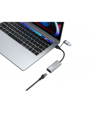 level one LevelOne USB-0423 2,5G USB-C/A Network Adapter