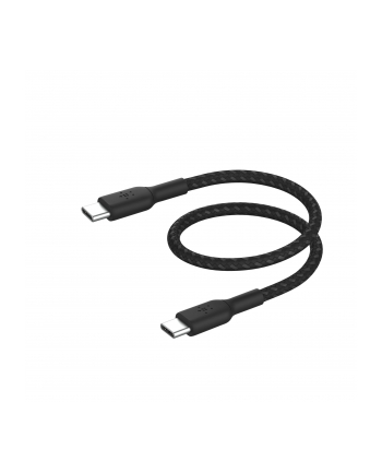 Belkin BOOST CHARGE braided Cab. USB-C/USB-C 15cm sw.CAB004BT0MBK