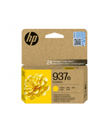 hewlett packard HP EvoMore 4S6W8NE ink cartridge yellow No. 937e