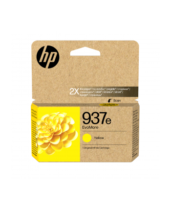 hewlett packard HP EvoMore 4S6W8NE ink cartridge yellow No. 937e