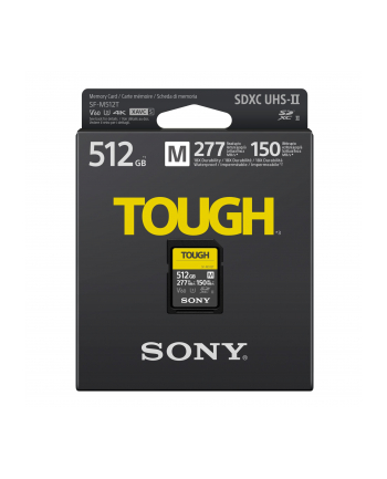 Sony SDXC M Tough series   512GB UHS-II Class 10 U3 V60