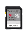 Sony SDXC M series         512GB UHS-II Class 10 U3 V60 - nr 1