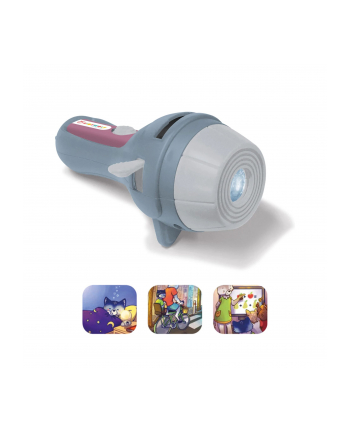 Kidywolf Projector Torch grey incl. 3 Picture Slides