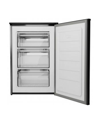 Bomann GS 7253 stainless steel look Freezer Kolor: CZARNY