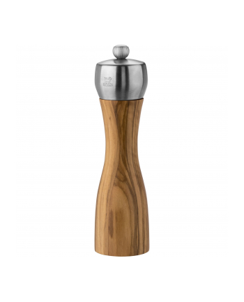 Peugeot Fidji salt mill 20 cm olive wood and stainless steel