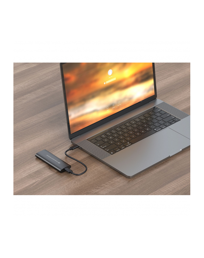 Conceptronic DANTE04B  USB-C M.2 SATA/NVMe SSD-Enclosure główny