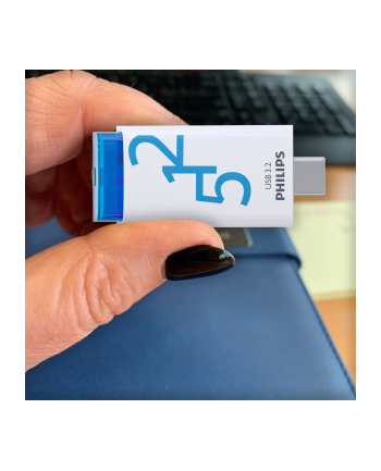 Philips USB 3.2            512GB Click Series Gen 1 USB-C