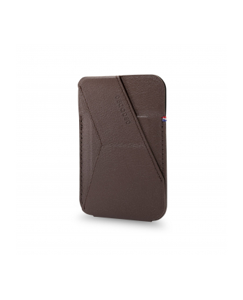 Decoded MagSafe Card Sleeve Stand Brown