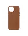 Decoded Leather Backcover for iPhone 15 Tan - nr 1