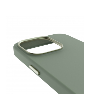 Decoded AntiMicrobial Silicone Backcover iP 15 Pro  Sage Leaf