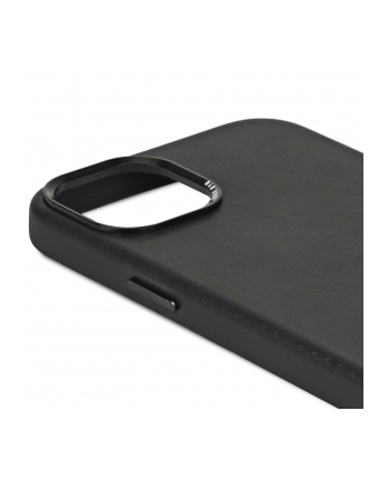 Decoded Leather Backcover for iPhone 15 Plus Black