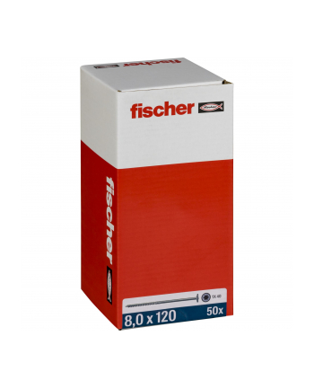 Fischer PowerFast II 8,0x120 TK TX TG blvz 50