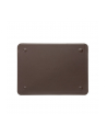 Decoded Leather Frame Sleeve for Macbook 16 inch Chocolate Brown - nr 2