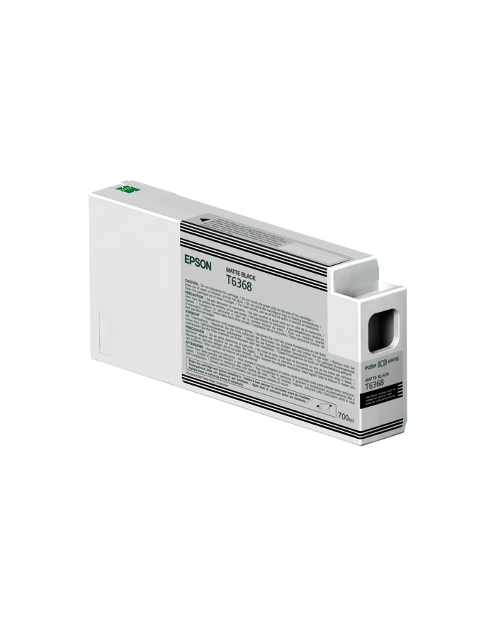 Epson Tintenpatrone matte Kolor: CZARNY T 636 700 ml            T 63680N główny