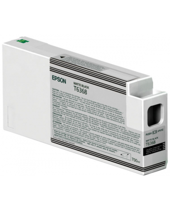 Epson Tintenpatrone matte Kolor: CZARNY T 636 700 ml            T 63680N