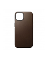 Nomad Modern Leather Case iPhone 14 Rustic Brown - nr 1