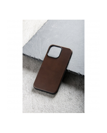 Nomad Modern Leather Case iPhone 14 Rustic Brown