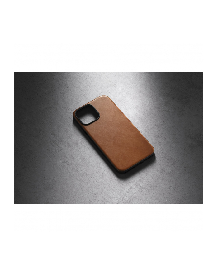 Nomad Modern Leather Case iPhone 14 English Tan główny