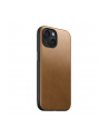 Nomad Modern Leather Case iPhone 15 English Tan - nr 3