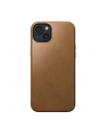 Nomad Modern Leather Case iPhone 15 Plus English Tan - nr 1