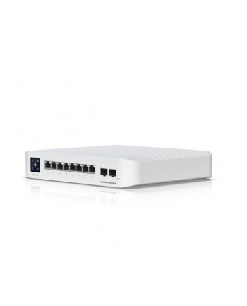 ubiquiti Przełącznik UniFi  8 PoE USW-PRO-8-POE, 6 portów 1 GbE PoE+,              2 porty 1 GbE PoE++, 2 porty 10G SFP+, 120W