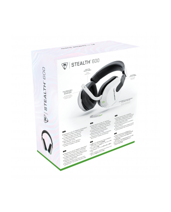 Turtle Beach Stealth 600 GEN3 XB Over-Ear Stereo Headset, bialy