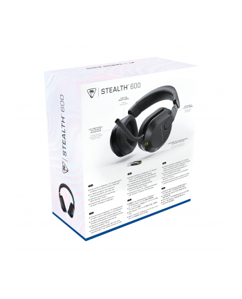 Turtle Beach Stealth 600 GEN3 PS Over-Ear Stereo Headset, czarny