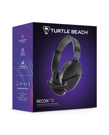 Turtle Beach Recon 70 PC Over-Ear Stereo Headset, czarny