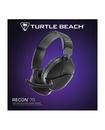 Turtle Beach Recon 70 PC Over-Ear Stereo Headset, czarny