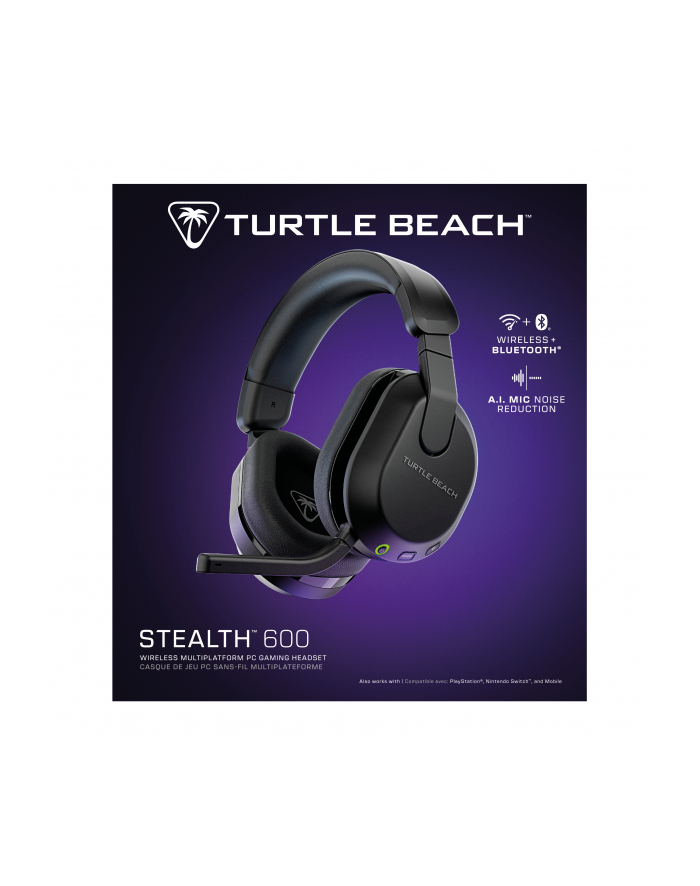 Turtle Beach Stealth 600 GEN3 PC Over-Ear Stereo Headset, czarny główny
