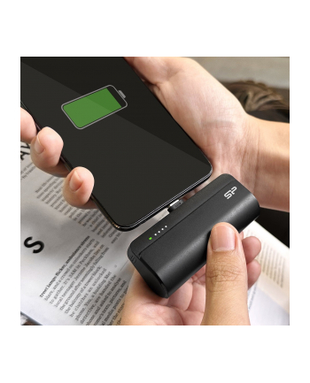 silicon power Power Bank QD50 USB-C 5000 mAh MINI czarny