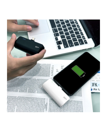 silicon power Power Bank QD50 USB-C 5000 mAh MINI biały