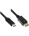 GOOD CONNECTIONS  KABEL ADAPTEROWY - WTYCZKA USB-C DO DISPLAYPORT 1.2 / DP 1.2 WTYCZKA - 4K / UHD @60HZ - MIEDZIANA - 5 M - CZARNY GC-M0108  () - nr 3