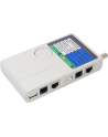 GOOD CONNECTIONS  TESTER KABLI SIECIOWYCH Z JEDNOSTKĄ ZDALNĄ – DO RJ45, RJ11, UTP/STP/BNC/USB – SPRAWDZANY POD KĄTEM PRZEJŚCIA, ZWARCIA, WYMIANY ŻYŁ I - nr 6