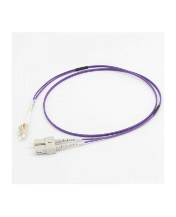 C2G 2M Lc/Sc Om4 Lszh Fibre Patch - Purple Cable 2 M (81760)