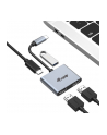 Equip Stacja/replikator Dock USB-C->2xHDMI,USB 3.0,100WPD 4K30Hz 0.15m si (133484) - nr 11