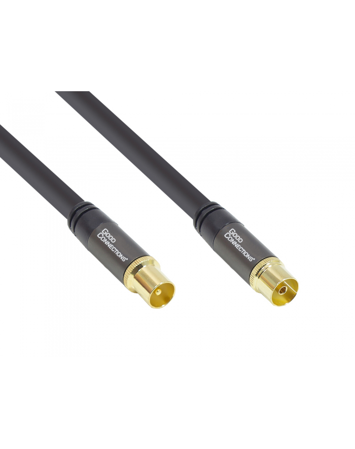 Good Connections Gc-M2059 Smartflex Tv Kabel Antenowy 20 M Iec/Wtyczka Koncentryczna Do Gniazda 4-Krotne Ekranowanie/120 Db/75 Omów główny