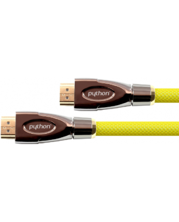 Python PYTHON® Seria Premium Active High-Speed HDMI kabel przyłączeniowy z Ethernet - REDMERE CHIPSAT - 4K2K / UHD/Ultra HD/Full HD - przewód miedzian