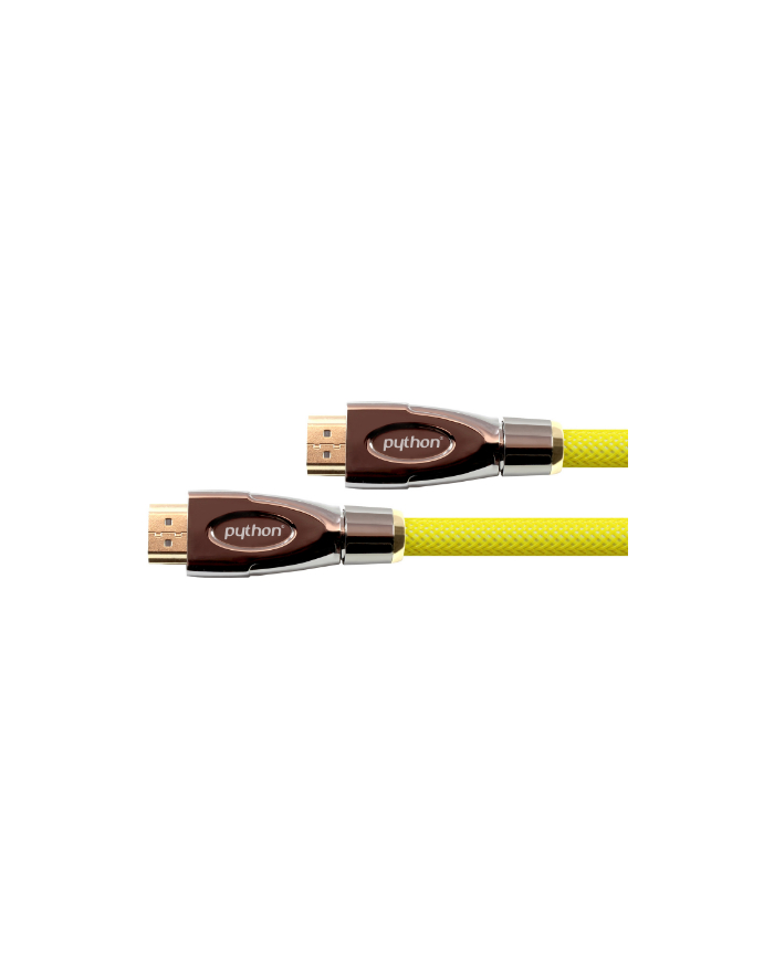 Python PYTHON® Seria Premium Active High-Speed HDMI kabel przyłączeniowy z Ethernet - REDMERE CHIPSAT - 4K2K / UHD/Ultra HD/Full HD - przewód miedzian główny