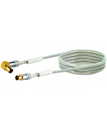 SCHWAIGER GMBH SCHWAIGER -KVKWHD50 531- WYGIĘTY KABEL ANTENOWY Z RDZENIEM FERRYTOWYM (110 DB, 5 M) PRZEZROCZYSTY  ()