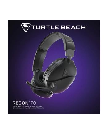 Turtle Beach Recon 70 PC Over-Ear Stereo Headset, czarny