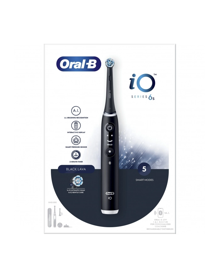 Szczoteczka elektryczna Oral-B iO6S Black Lava główny