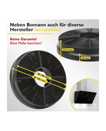 Bomann KF 563 Filter for DU 650/652/773/7608