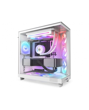 Wentylator NZXT F240 RGB CORE PWM Biały