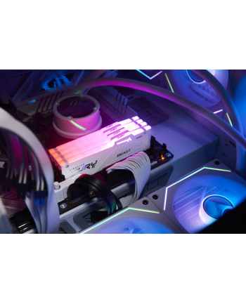 KINGSTON 32GB 6000MT/s DDR5 CL36 DIMM Kit of 2 FURY Beast White RGB EXPO