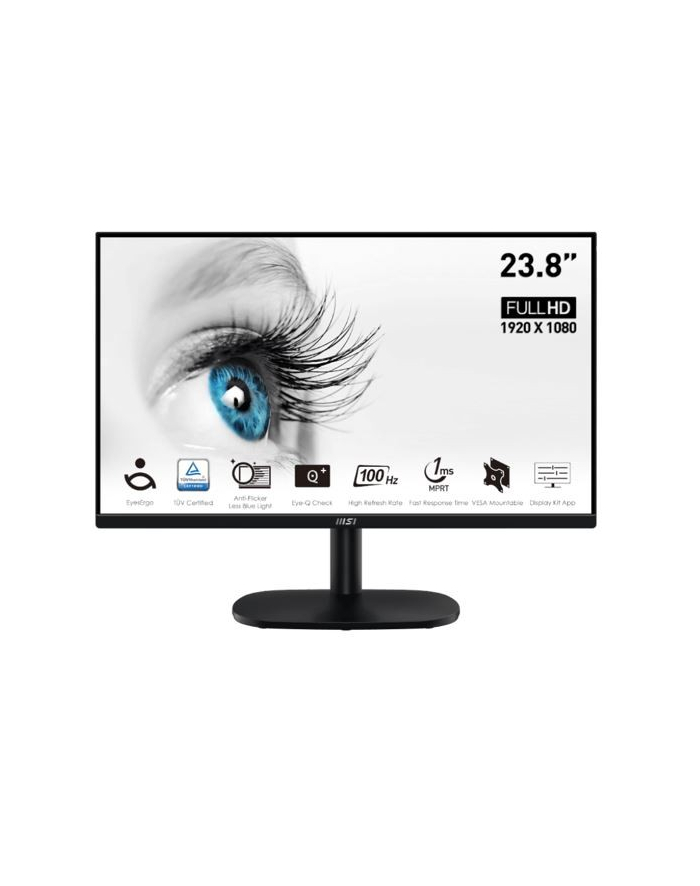 msi Monitor PRO MP245V 23.8 cala LCD/FLAT/FHD/100Hz/Black główny