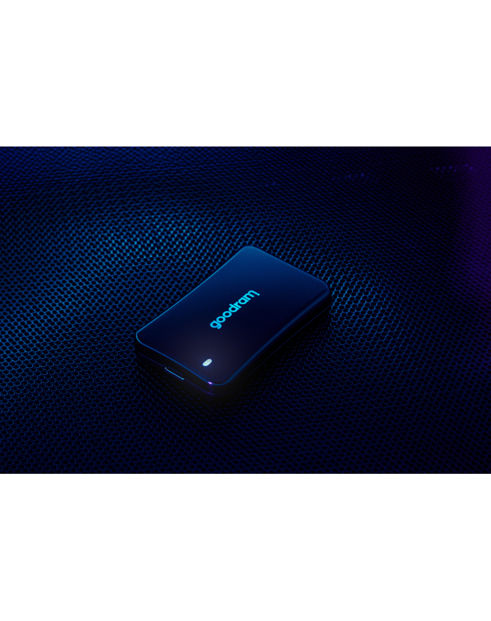 goodram Dysk SSD HX200 1TB USB-C+A 1500/1400MB/s czarny główny