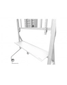 NEOMOUNTS Move Go XL Mobile Floor Stand fast install height adjustable Kolor: BIAŁY - nr 4