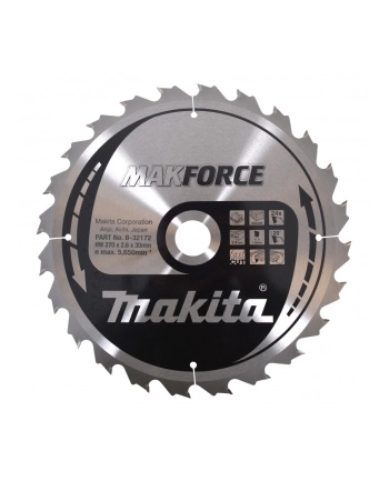 MAKITA PIŁA TARCZOWA 270x30x24z MAKFORCE DREWNO